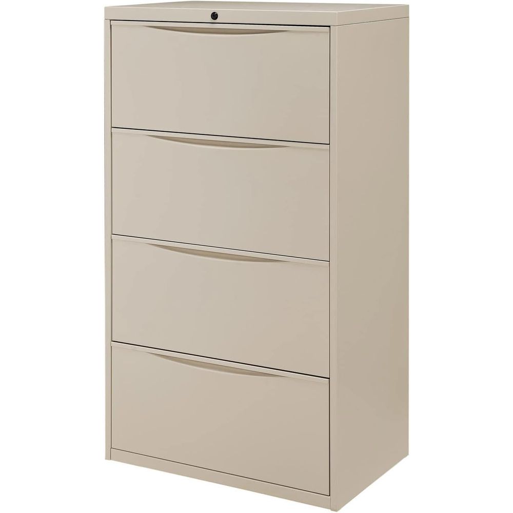 File Cabinet Lateral - ตู้เก็บเอกสารด้านข้าง 30 ช่อง สีขาว พรีเมียม 4