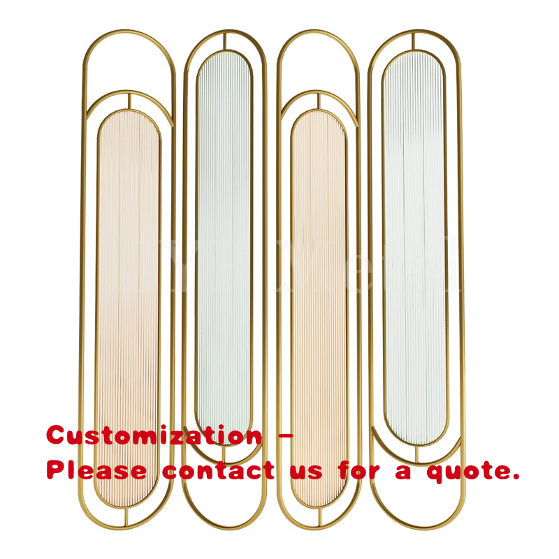 Partition Screen Divider - ฉากกั้นห้องสเตนเลสสตีลตกแต่งร้านอาหาร custom.EL807 พร้อมกระจกกั้นแบ่งพื้นที่ สร้างความเป็นส่วนตัว ตกแต่งห้อง