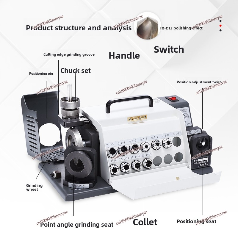 Office Furniture Repair - เครื่องเจียรดอกสว่านความแม่นยำสูง พร้อมล้อเจียรสำหรับซ่อมแซม
