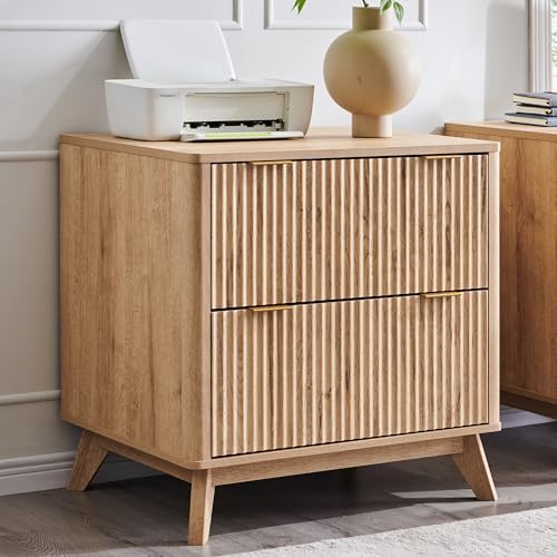 File Cabinet Lateral - ตู้เก็บเอกสาร 2 ลิ้นชัก, ตู้เก็บเอกสารแบบมีร่องขนาด 31.8 นิ้ว