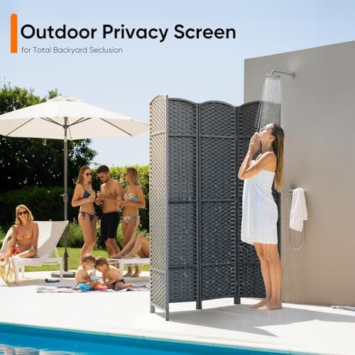 ฉากกั้นห้องแบบพับได้ 4 แผง สำห - Partition Screen Divider บทวิจารณ์และราคา