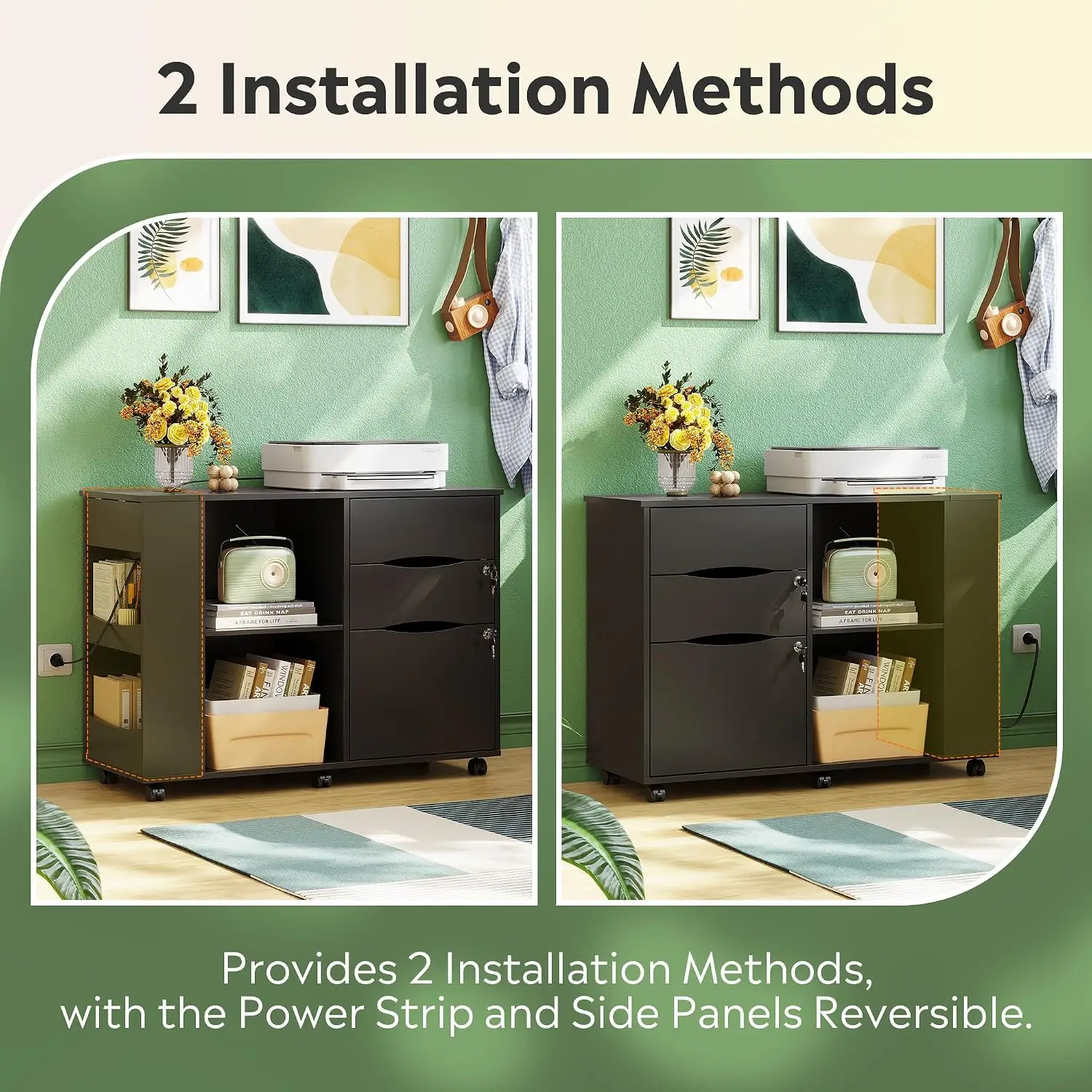 ตู้เก็บเอกสารพร้อมกุญแจล็อค, แ - File Cabinet Lateral บทวิจารณ์และราคา
