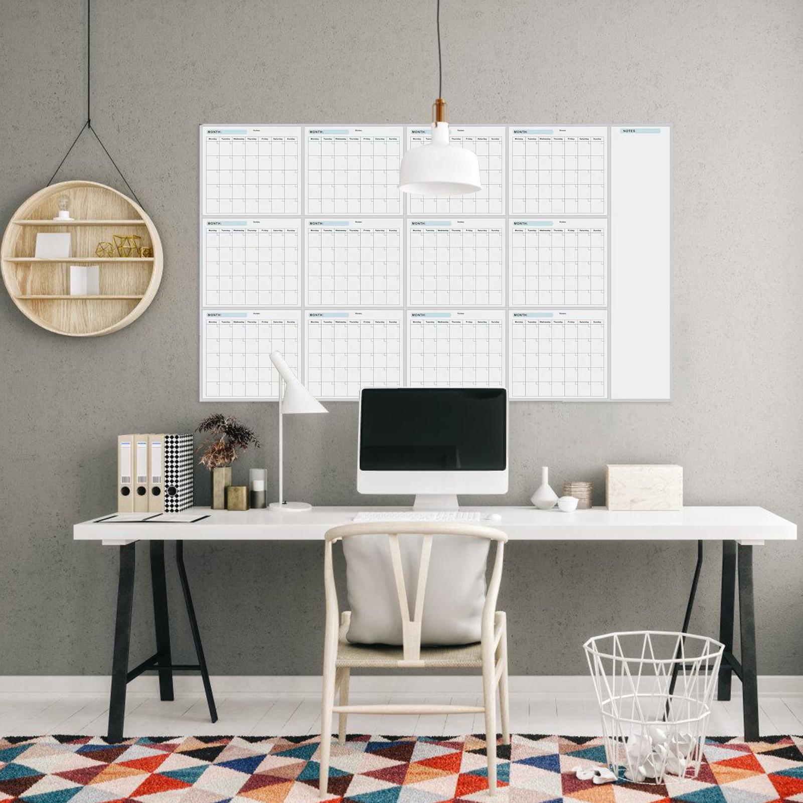 ปฏิทินไวท์บอร์ดแบบลบได้รายปี ป - Dry Erase Weekly บทวิจารณ์และราคา
