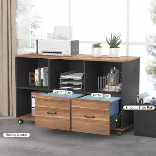 โต๊ะทำงานผู้บริหารขนาด 63 นิ้ว - File Cabinet Lateral บทวิจารณ์และราคา