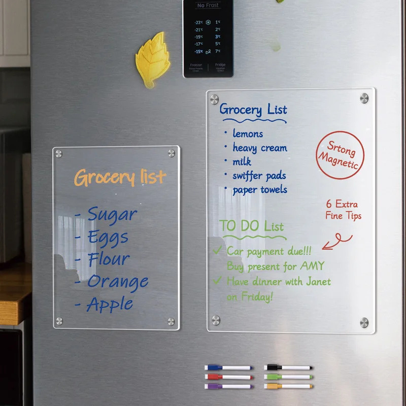 ปฏิทินแม่เหล็กแบบใช้ซ้ำได้ - ก - Dry Erase Weekly บทวิจารณ์และราคา