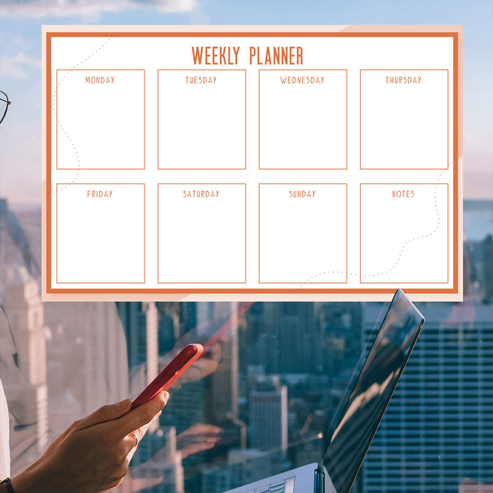 กระดานไวท์บอร์ดปฏิทินรายสัปดาห - Dry Erase Weekly บทวิจารณ์และราคา
