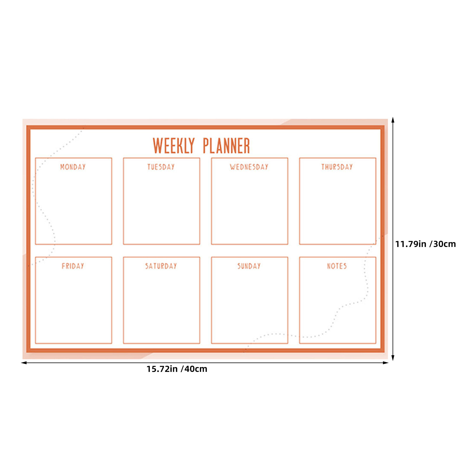 กระดานไวท์บอร์ดปฏิทินรายสัปดาห - Dry Erase Weekly บทวิจารณ์และราคา