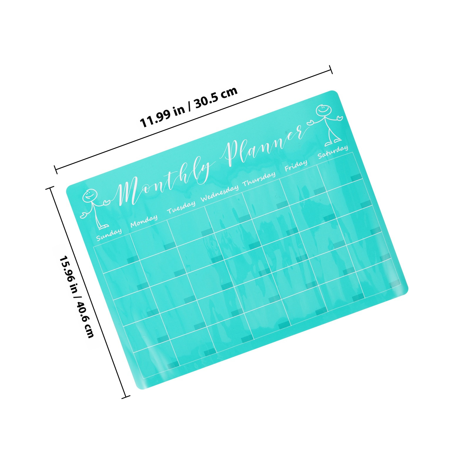 1 ชุดกระดานแม่เหล็กพลาสติกใสสำ - Dry Erase Weekly บทวิจารณ์และราคา