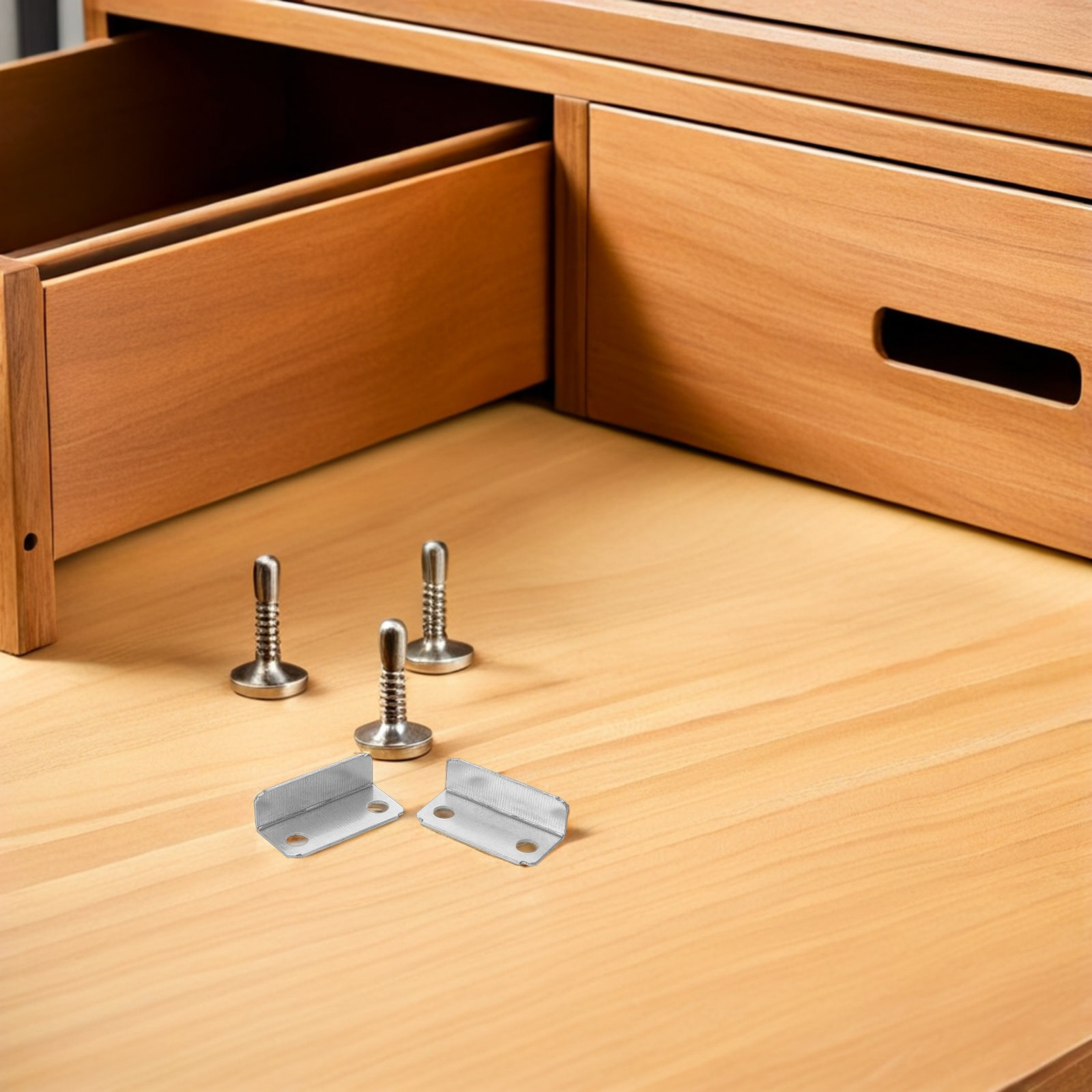 แผ่นล็อคตู้แบบมุมฉากโลหะ 200 ช - Office Furniture Repair บทวิจารณ์และราคา