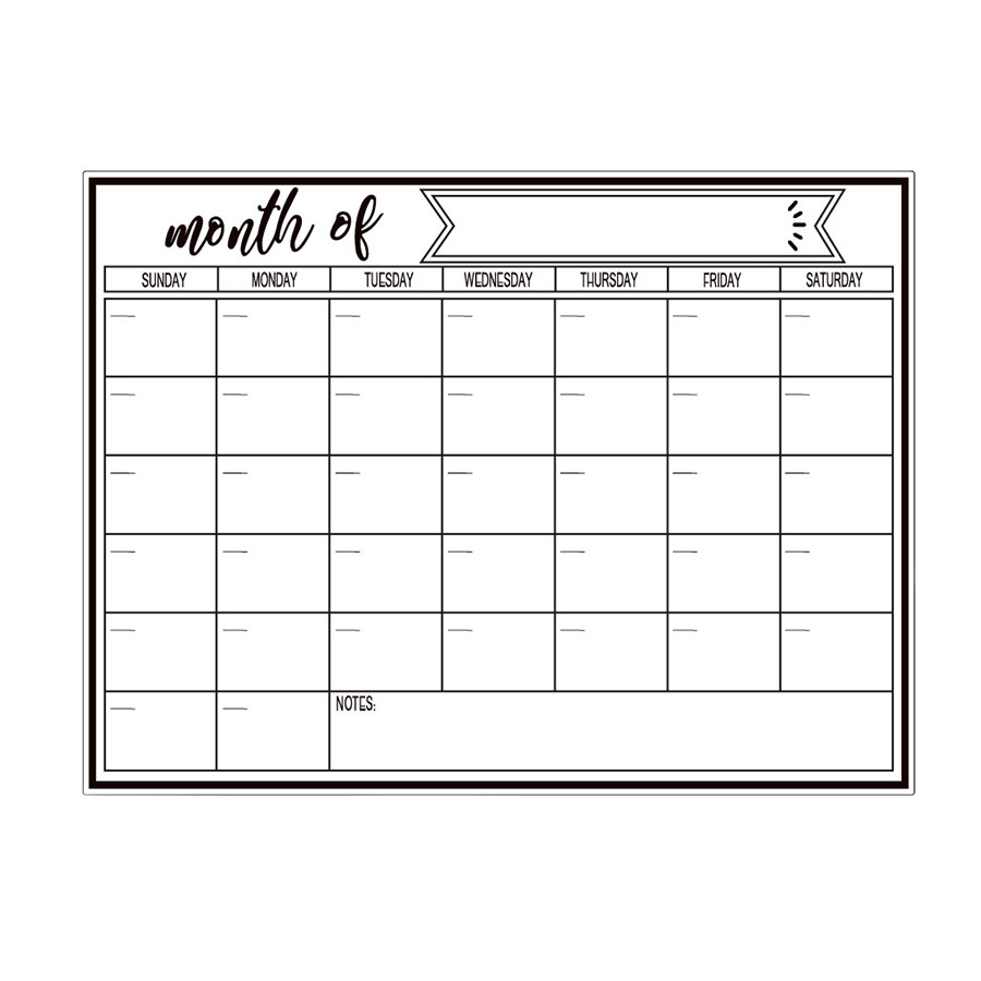 สติกเกอร์ไวท์บอร์ดแม่เหล็กติดต - Dry Erase Weekly บทวิจารณ์และราคา