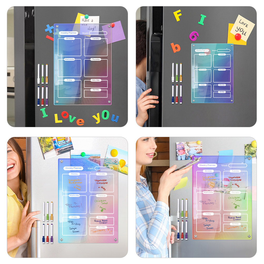 1 ชุดกระดานอะคริลิค กระดานข้อค - Dry Erase Weekly บทวิจารณ์และราคา