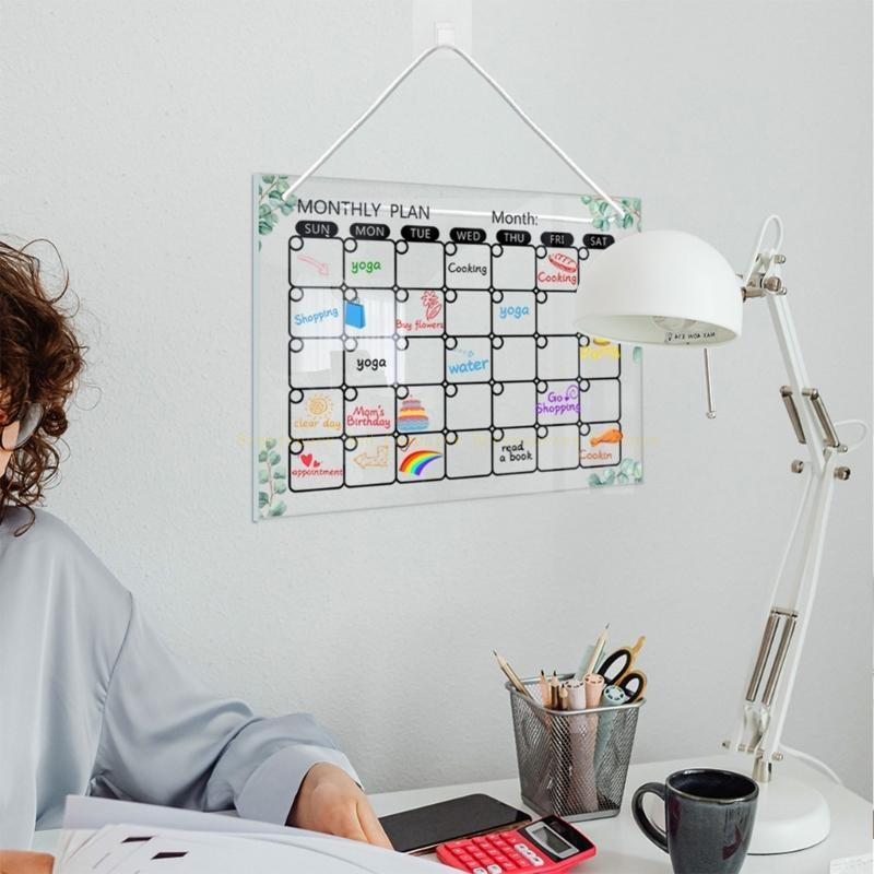 บันทึกการแขวนตู้เย็นบอร์ดกระดา - Dry Erase Weekly บทวิจารณ์และราคา