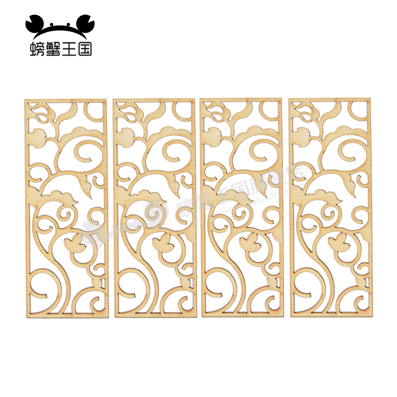 ฉากกั้นห้องไม้ขนาดเล็ก 4 ชิ้น  - Partition Screen Divider บทวิจารณ์และราคา