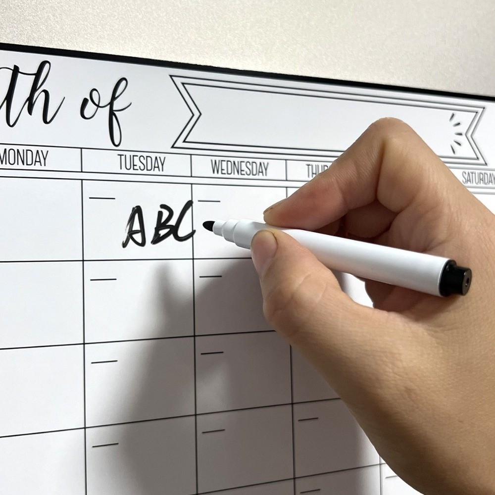 ปฏิทินแม่เหล็กแบบพกพา ลบได้ง่า - Dry Erase Weekly บทวิจารณ์และราคา