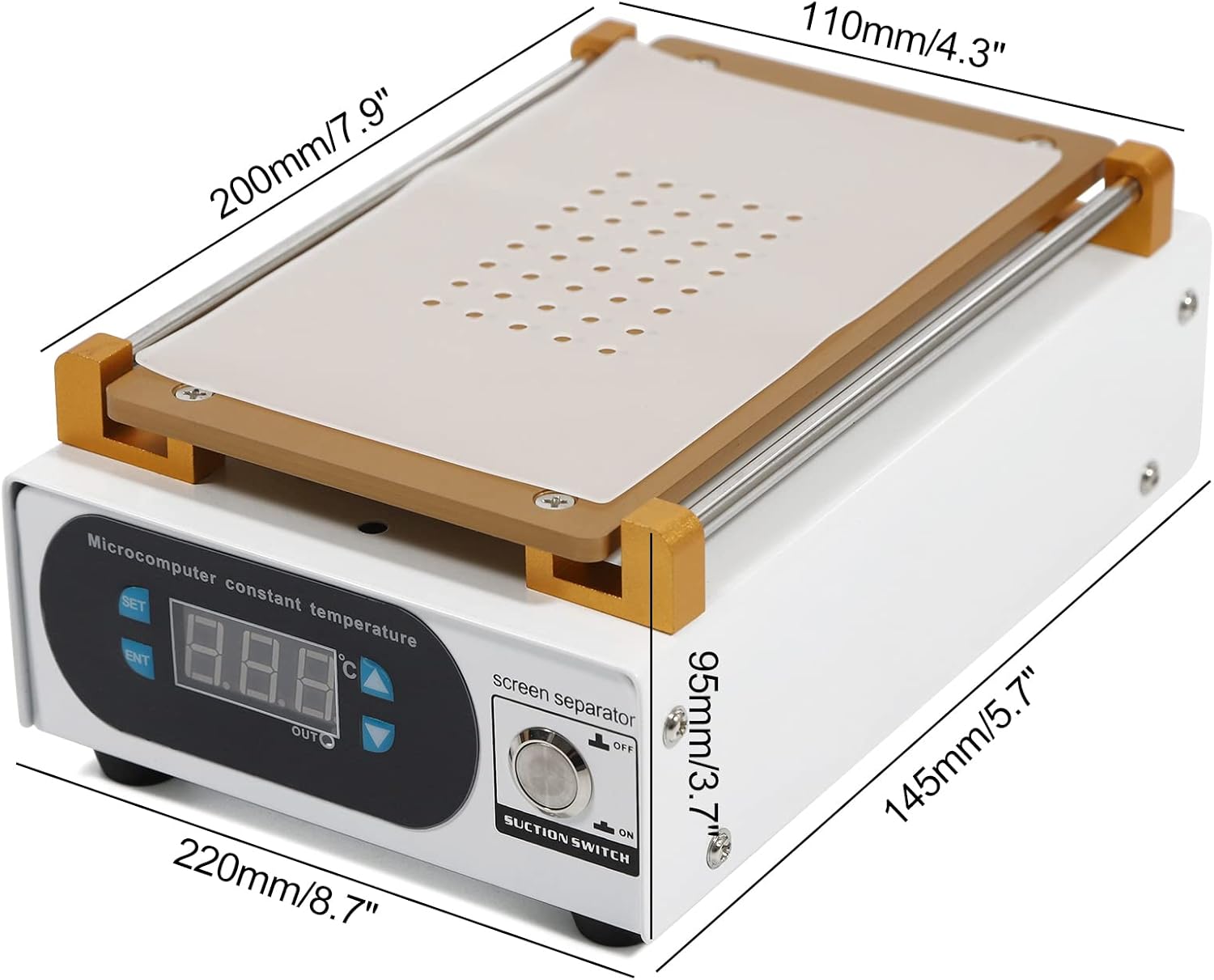 เครื่องแยกหน้าจอ LCD ขนาด 7 นิ - Partition Screen Divider บทวิจารณ์และราคา