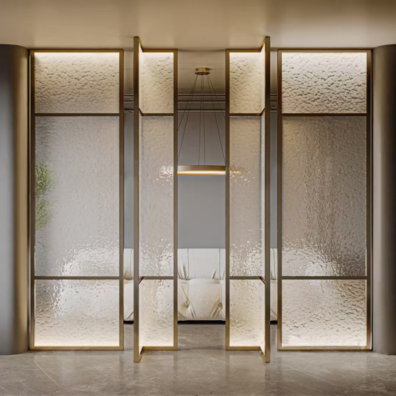 ฉากกั้นห้องสแตนเลสแบบโมเดิร์น  - Partition Screen Divider บทวิจารณ์และราคา