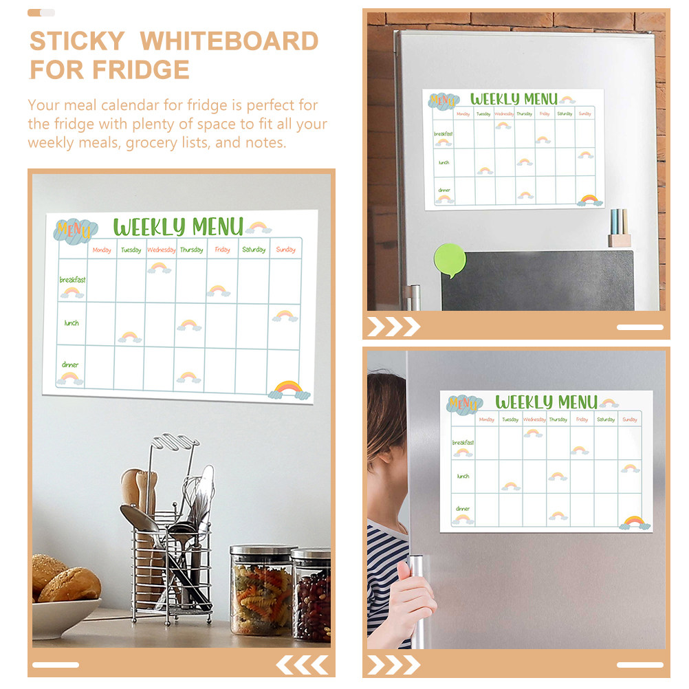 กระดานไวท์บอร์ดวางแผนอาหารแบบต - Dry Erase Weekly บทวิจารณ์และราคา