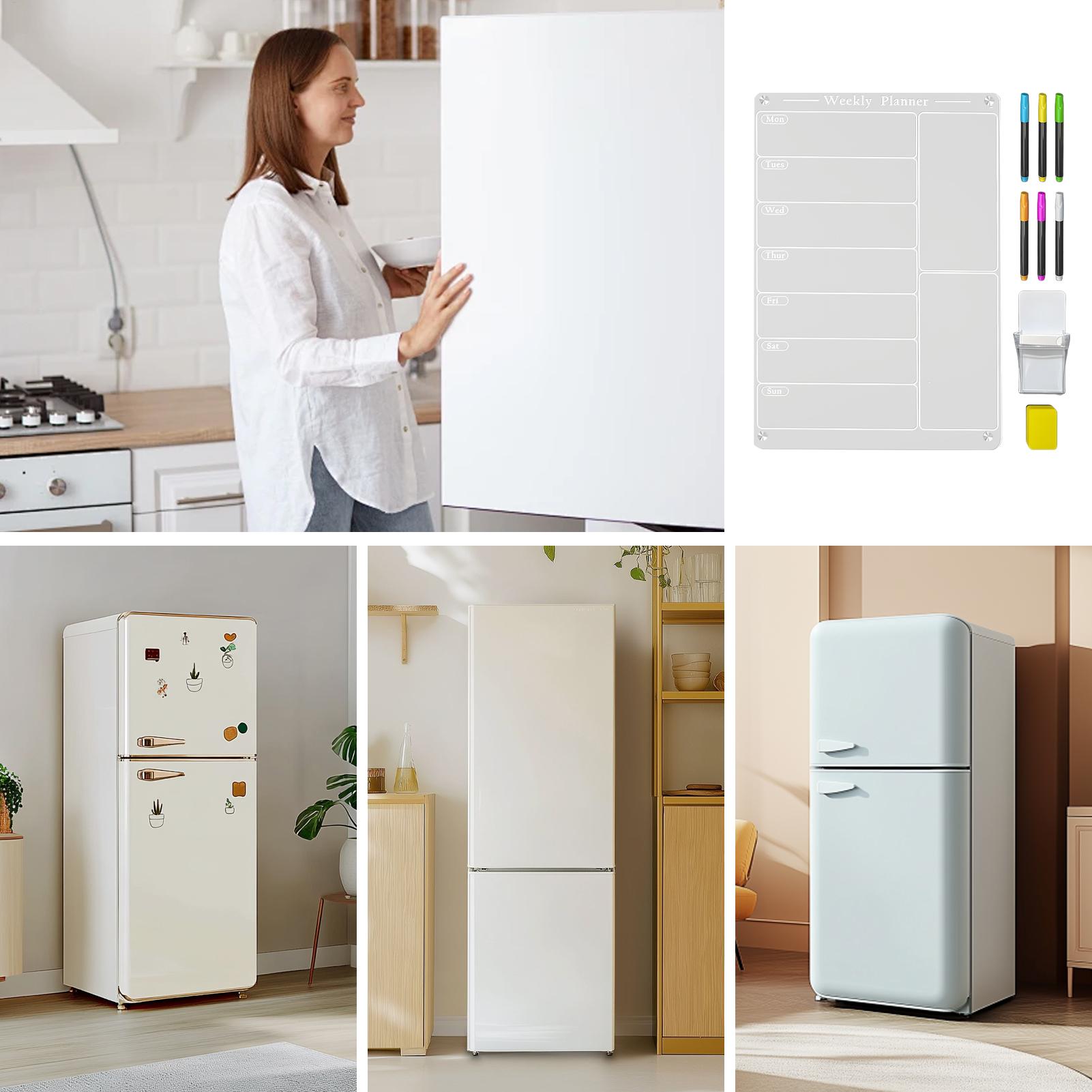 ปฏิทินแม่เหล็กสำหรับติดตู้เย็น - Dry Erase Weekly บทวิจารณ์และราคา