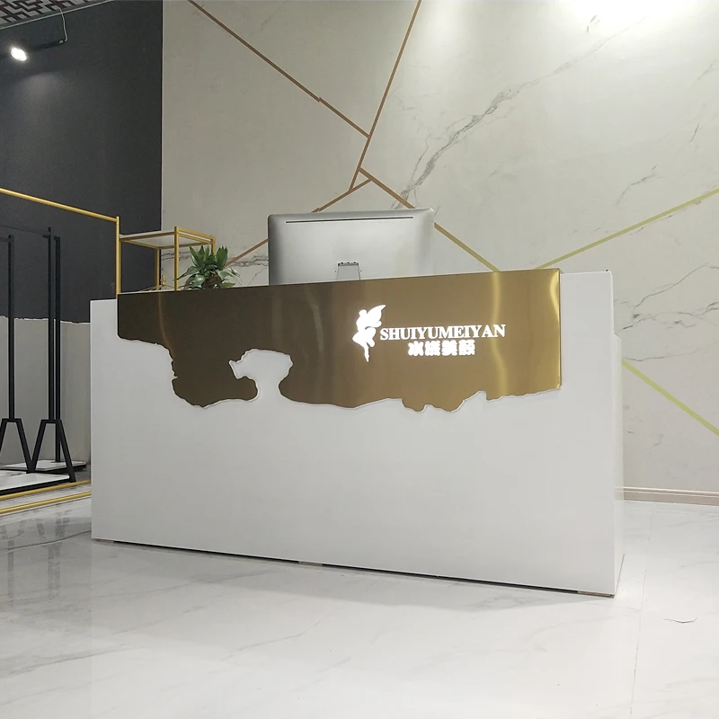 เคาน์เตอร์สําหรับร้านเสริมสวยร - Office Furniture Center บทวิจารณ์และราคา