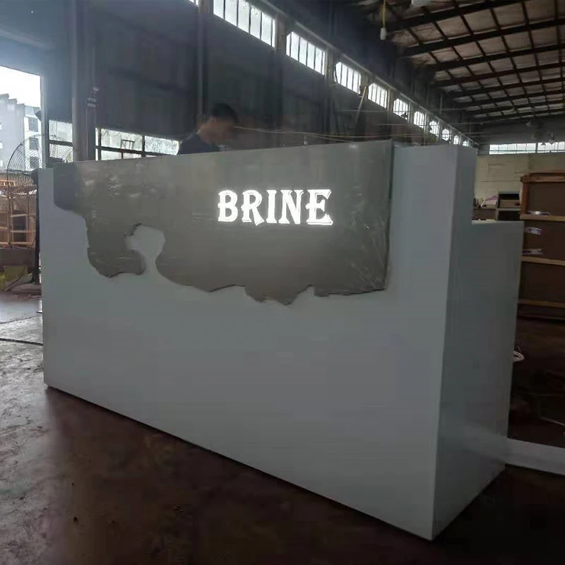 เคาน์เตอร์สําหรับร้านเสริมสวยร - Office Furniture Center บทวิจารณ์และราคา
