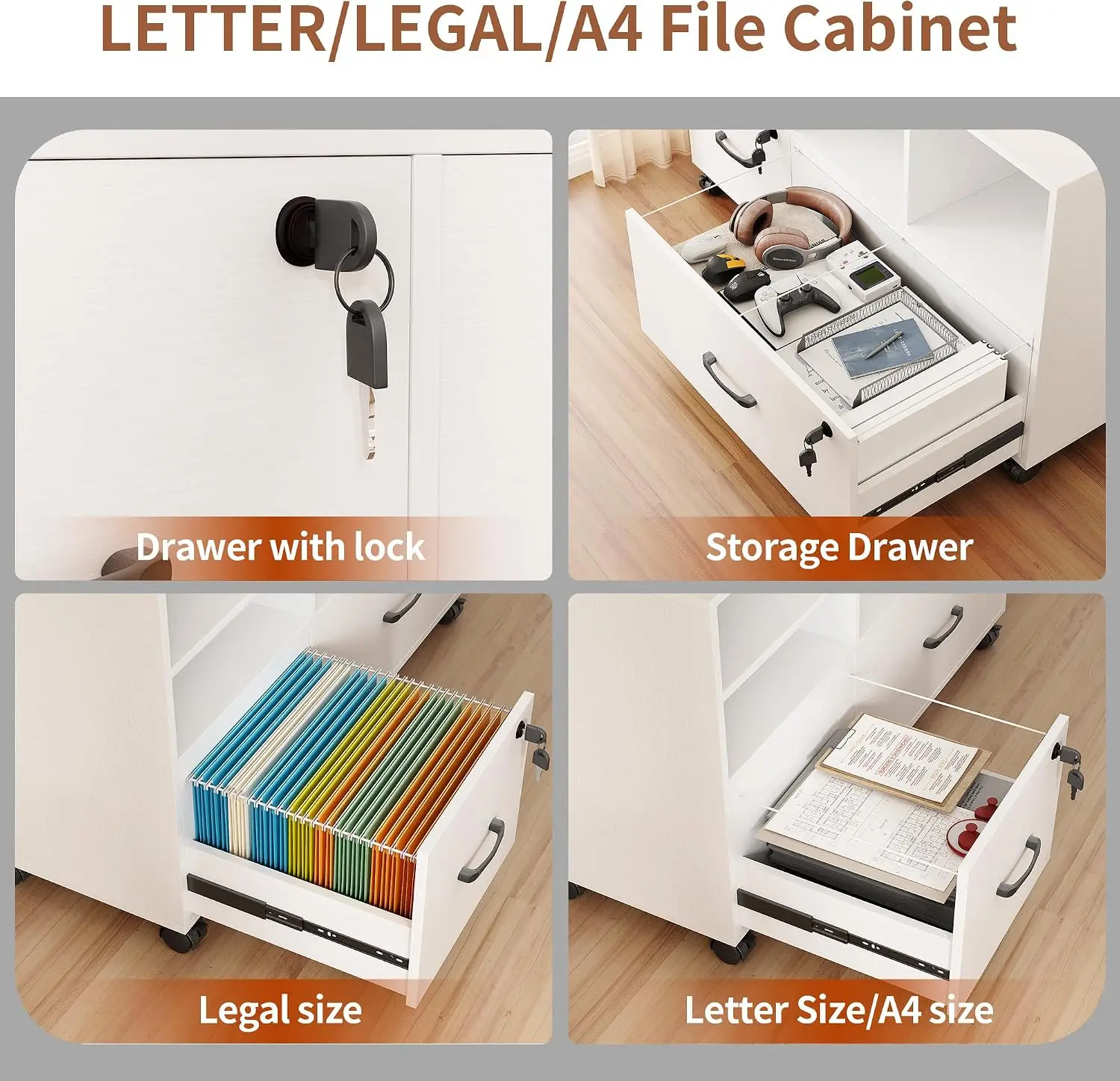 ตู้เก็บเอกสารแบบเคลื่อนที่ 2 ล - File Cabinet Lateral บทวิจารณ์และราคา