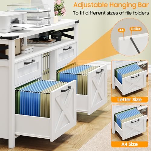 ตู้เก็บเอกสารพร้อมชั้นวางแบบเป - File Cabinet Lateral บทวิจารณ์และราคา