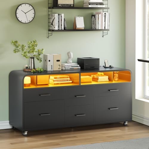 ตู้เก็บเอกสาร 6 ลิ้นชักพร้อมปล - File Cabinet Lateral บทวิจารณ์และราคา