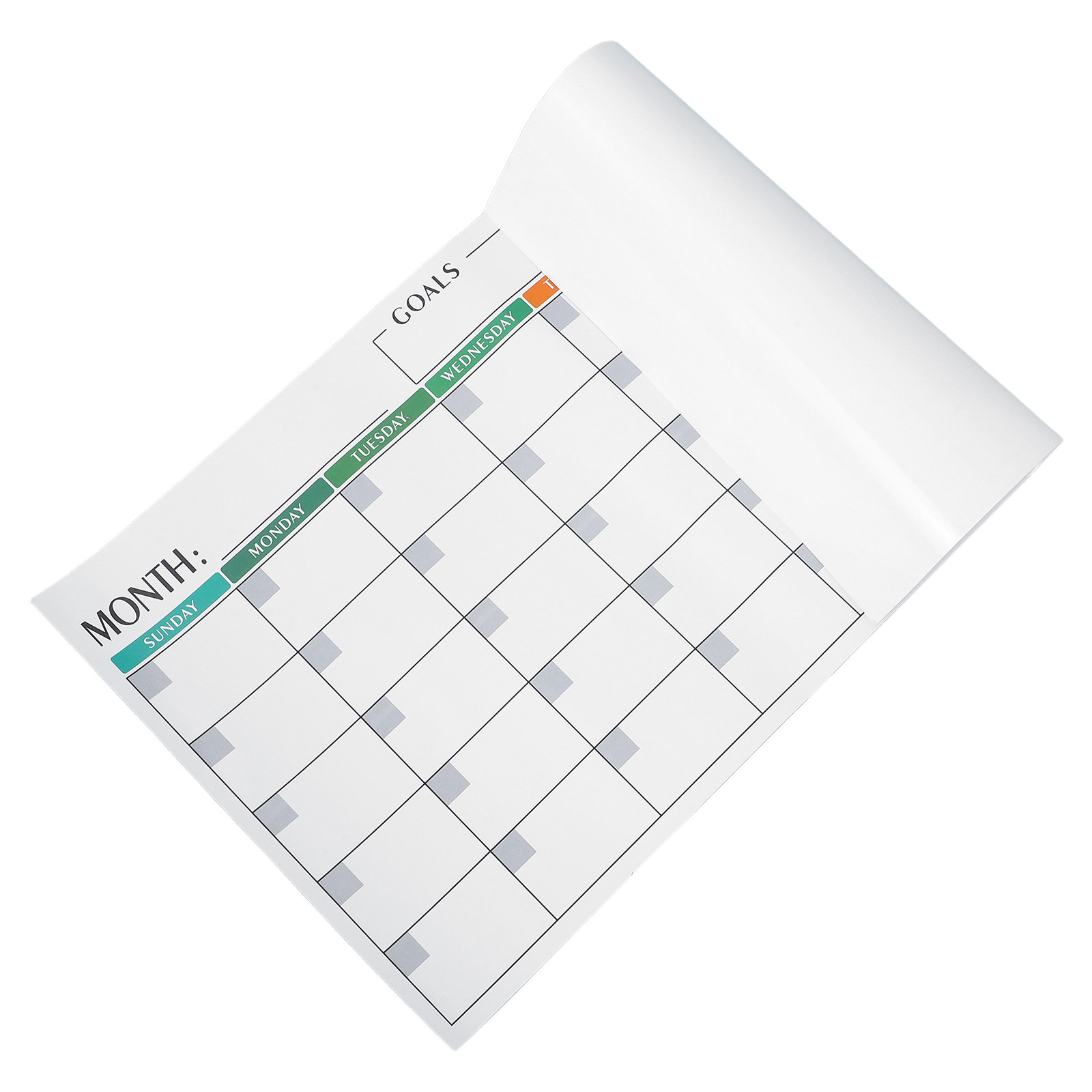 ปฏิทินติดผนังแบบมินิมอล กระดาน - Dry Erase Weekly บทวิจารณ์และราคา