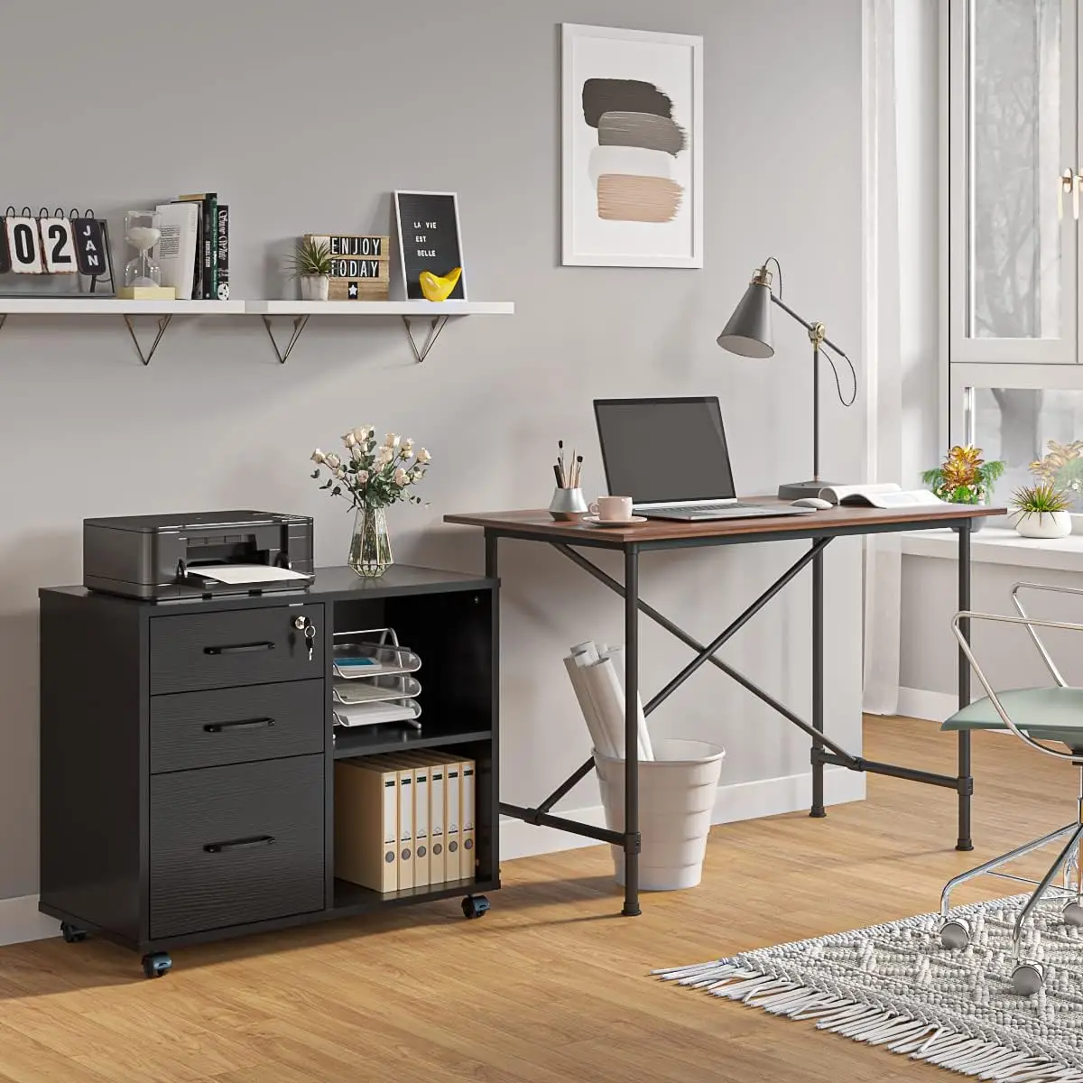ตู้เก็บเอกสารสำนักงานแบบ 3 ลิ้ - File Cabinet Lateral บทวิจารณ์และราคา