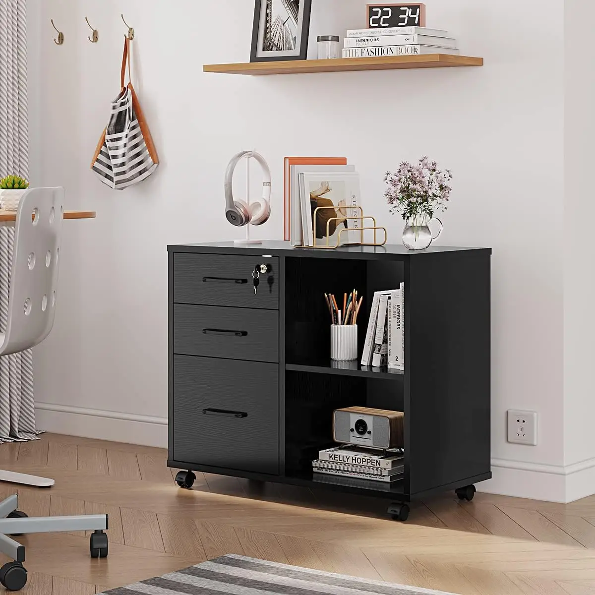 ตู้เก็บเอกสารสำนักงานแบบ 3 ลิ้ - File Cabinet Lateral บทวิจารณ์และราคา