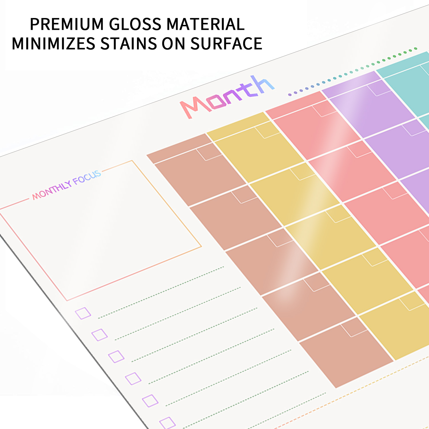กระดานวางแผนรายสัปดาห์แบบแม่เห - Dry Erase Weekly บทวิจารณ์และราคา