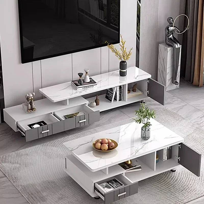 โต๊ะวางทีวีแบบมีลิ้นชักตรงกลาง - Office Furniture Center บทวิจารณ์และราคา