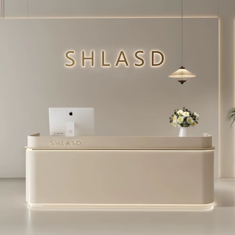 โต๊ะต้อนรับสไตล์ครีมฝรั่งเศส เ - Office Furniture Center บทวิจารณ์และราคา
