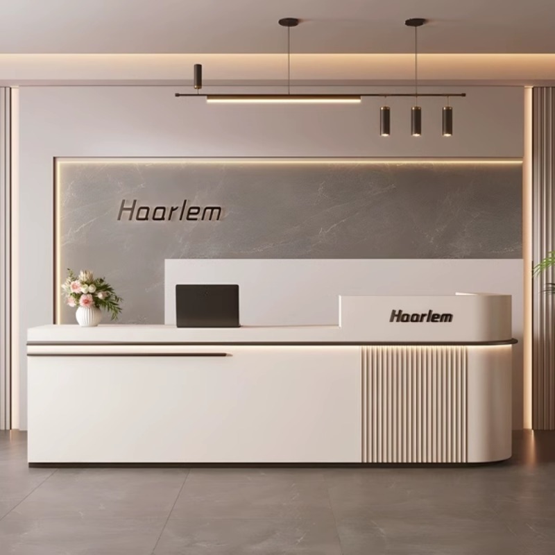 โต๊ะต้อนรับสไตล์ครีมฝรั่งเศส เ - Office Furniture Center บทวิจารณ์และราคา